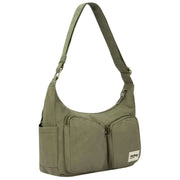 Borsa a tracolla multitasche Hindbag Emile - verde oliva
