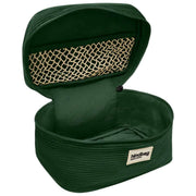Borsa da toilette Gaspard Hindbag - Velluto verde pino