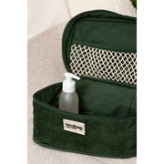 Borsa da toilette Gaspard Hindbag - Velluto verde pino