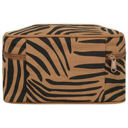 Borsa da toilette Gaspard Hindbag - Zebra Cannella Marrone