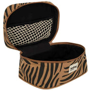 Borsa da toilette Gaspard Hindbag - Zebra Cannella Marrone