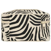 Borsa da toilette Gaspard Hindbag - Crema zebrata