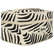 Borsa da toilette Gaspard Hindbag - Crema zebrata