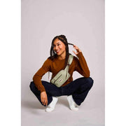 Marsupio rettangolare Harry Hindbag - verde argilla