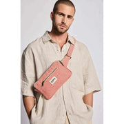 Marsupio Hindbag Harry rettangolare - strisce rosse
