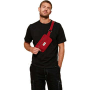 Hindbag Harry Rectangular Bum Bag - Terracotta Red