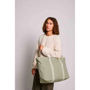 Borsa da weekend Hindbag Jean - Verde argilla