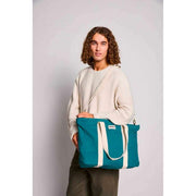 Borsa da weekend Hindbag Jean - Blu pavone