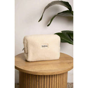 Borsa da toilette Hindbag Leon Teddy - Bianco artico