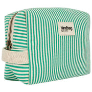 Borsa da toilette Hindbag Leon - strisce verdi