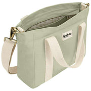 Borsa a tracolla Hindbag Louise Square - verde argilla