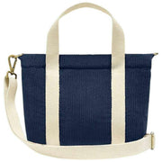 Borsa a tracolla Hindbag Louise Square - Velluto blu navy
