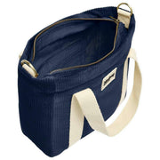 Borsa a tracolla Hindbag Louise Square - Velluto blu navy