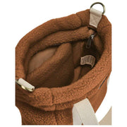 Borsa a tracolla Hindbag Louise Square Teddy - Marrone