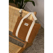 Borsa a tracolla Hindbag Louise Square Teddy - Marrone