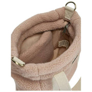 Borsa a tracolla Hindbag Louise Square Teddy - Rosa cipria