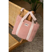 Borsa a tracolla Hindbag Louise Square Teddy - Rosa cipria