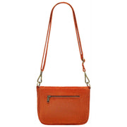 Borsa a tracolla Hindbag Margault - Velluto mattone arancione