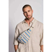 Marsupio Hindbag Olivia - strisce arancioni/blu