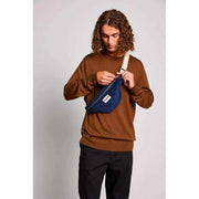 Marsupio Hindbag Olivia - Velluto blu scuro