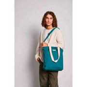 Borsa tote Paul Hindbag - Blu pavone