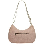 Borsa a tracolla Hindbag Rosa Teddy grande - Rosa cipria