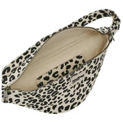 Marsupio grande Hindbag Sasha - Leopardo bianco sporco