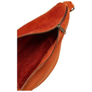 Marsupio grande Hindbag Sasha - Velluto mattone arancione