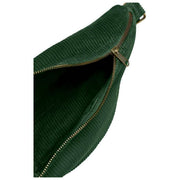 Marsupio grande Hindbag Sasha - Velluto verde pino