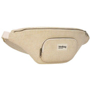 Marsupio in tessuto Hindbag Sofia XL - Beige nudo