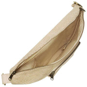 Marsupio in tessuto Hindbag Sofia XL - Beige nudo