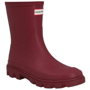 Stivali Wellington corti Hunter Downpour - Merlot Borgogna