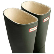 Stivali Wellington alti isolati Hunter Downpour - Verde oliva scuro