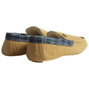 Pantofola con colletto scozzese Hunter Mocassino - Beige naturale
