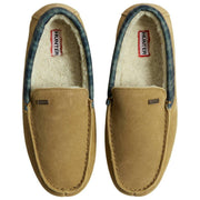 Pantofola con colletto scozzese Hunter Mocassino - Beige naturale