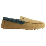 Pantofola con colletto scozzese Hunter Mocassino - Beige naturale