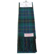 Sciarpa in lana d'agnello Ingles Buchan Maclnnes - Verde/Blu/Rosso