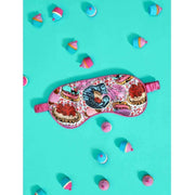 Jessica Russell Flint C for Cake Silk Eye Mask - Rosa/Rosso