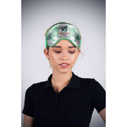 Maschera per gli occhi in seta Flint Capricorno di Jessica Russell - Verde/Beige