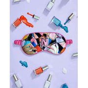 Jessica Russell Flint N for Nails maschera per occhi in seta - rosa/nera/blu