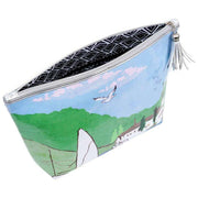 Borsa per il trucco Jessica Russell Flint St Ives - Blu/Verde/Bianco