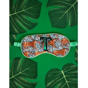 Jessica Russell Flint T for Tiger Silk Eye Mask - Arancione/Viola