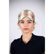 Maschera per occhi in seta Jessica Russell Flint Virgo - Beige/Verde