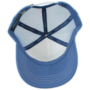 Cappello da camionista in gomma John Hatter Coach - Blu/Bianco