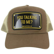 Cappello da camionista in alluminio John Hatter You Talking to Me - Verde oliva