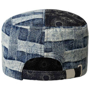 Cappellino Kangol Denim Mashup Army - Picnic blu