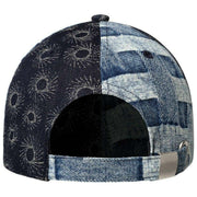 Berretto da baseball Kangol Denim Mashup - Picnic blu