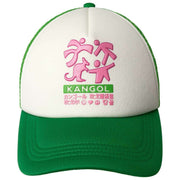 Cappello Trucker Kangol Unity Puff Print - Verde retrò