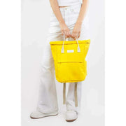 Kind Bag London Hackney Medium Backpack - Sun Giallo toscano