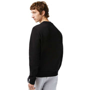 Lacoste Organic Brushed Cotton Sweatshirt - Black